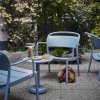 Muuto LINEAR OUTDOOR Stalowy Fotel Ogrodowy Lounge - Zewnętrzny / Czarny